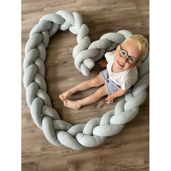 Garde tresse 360 cm - gris