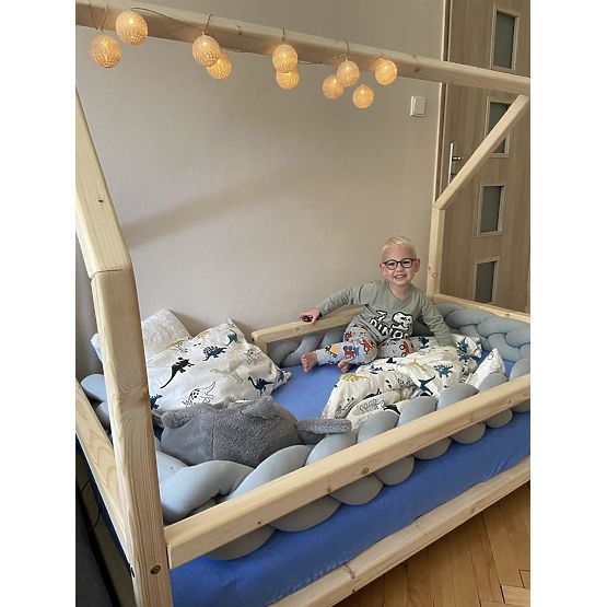 Garde tresse 360 cm - gris