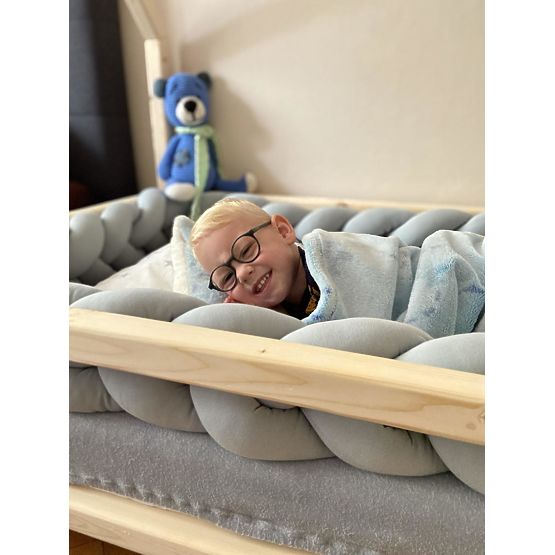 Garde tresse 360 cm - gris