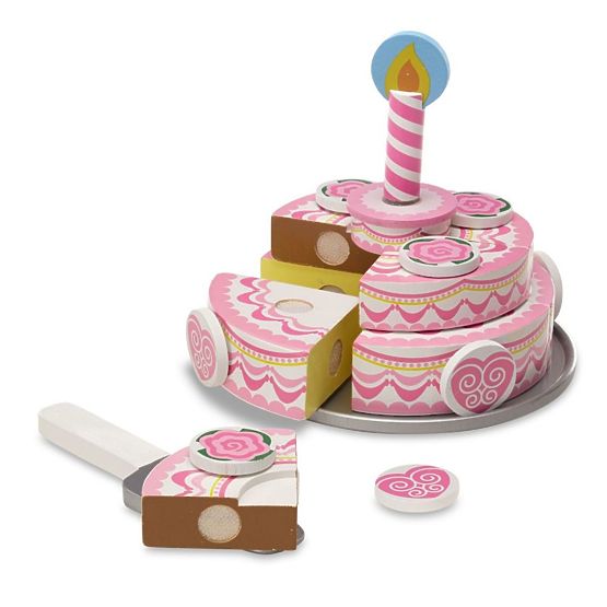 Gâteau d'anniversaire à deux niveaux