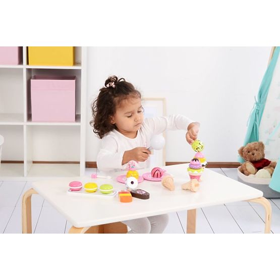 Glace - set de glaces 25 art - jouet en bois