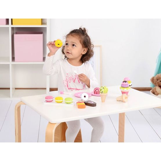 Glace - set de glaces 25 art - jouet en bois