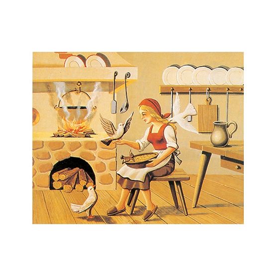 Goki Cubes en Bois Contes de Fées 20 pcs