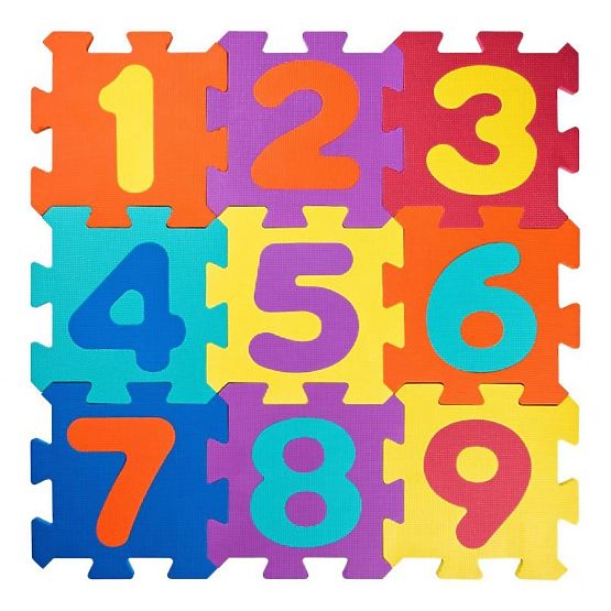 Grand puzzle en mousse – Chiffres
