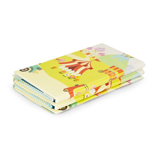Grand tapis éducatif en mousse pliable réversible avec sac ECOTOYS
