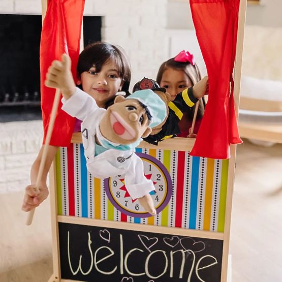 Grand théâtre de marionnettes - scène