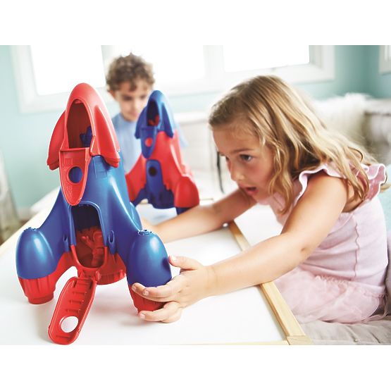 Green Toys Fusée Rouge