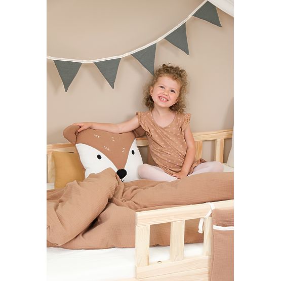 Guirlande en mousseline Ourbaby - toffee