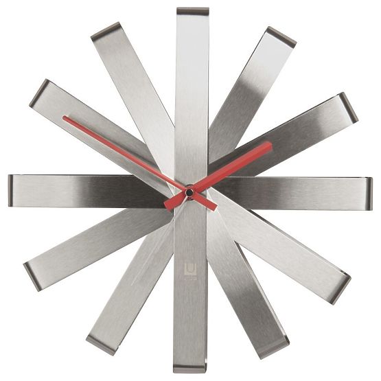 Horloge RIBBON couleur gris umbra