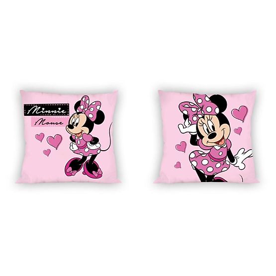 Housse de coussin 40x40 - Minnie Mouse - rose