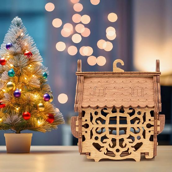 iDventure Puzzle 3D en bois Bonne Année
