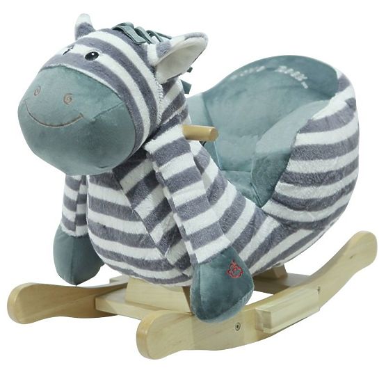 Interactive à bascule zebra Ben