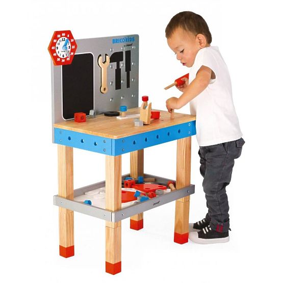 Janod BricoKids Atelier enfant avec outils 40 pcs