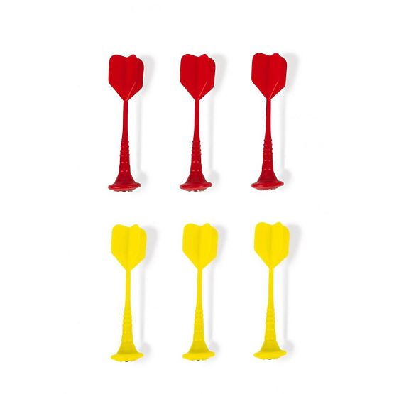 Janod Cible magnétique double face Circus - 6 fléchettes