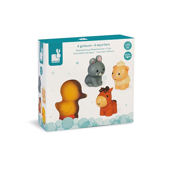 Janod jouet aquatique Animaux 4 pcs