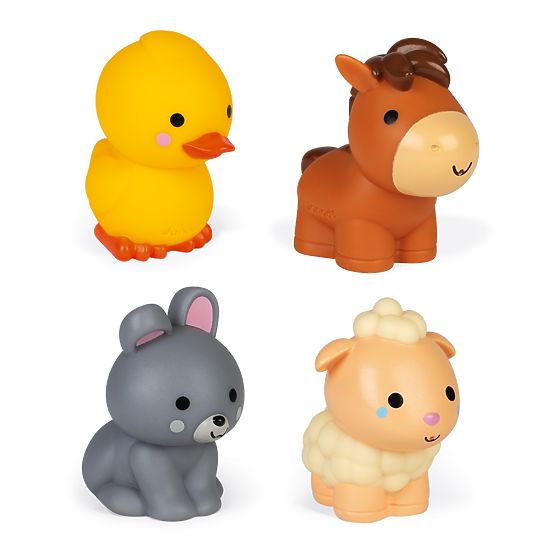 Janod jouet aquatique Animaux 4 pcs