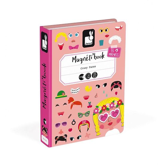 Janod Magneti livre Grimaces de filles