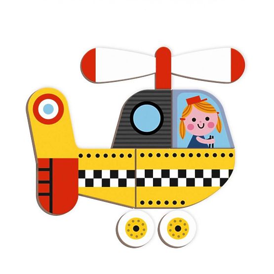 Janod Magnetibook Moyens de transport