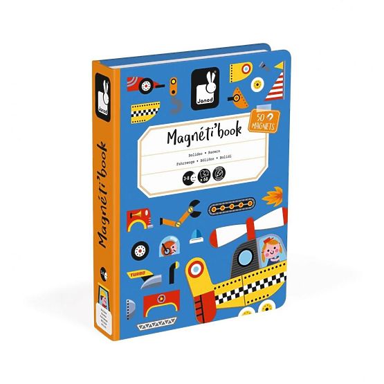 Janod Magnetibook Moyens de transport