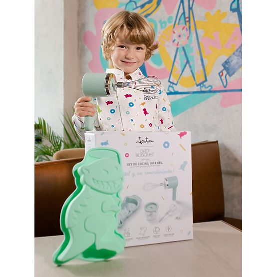 Jata Ensemble Mini Enfant 3 en 1 - mixeur, hachoir et moule