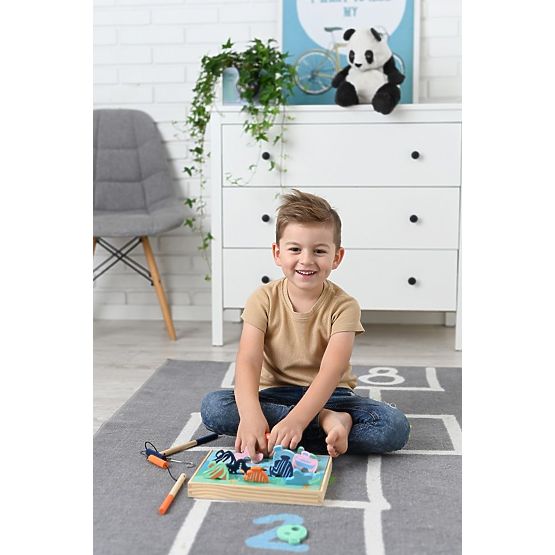Jeu attrape le poisson