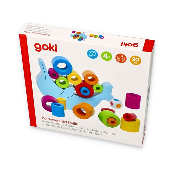 Jeu d'adresse GOKI Dauphin en équilibre