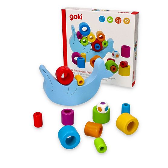 Jeu d'adresse GOKI Dauphin en équilibre