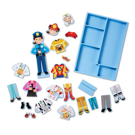 Jeu d'habillage magnétique – Julie