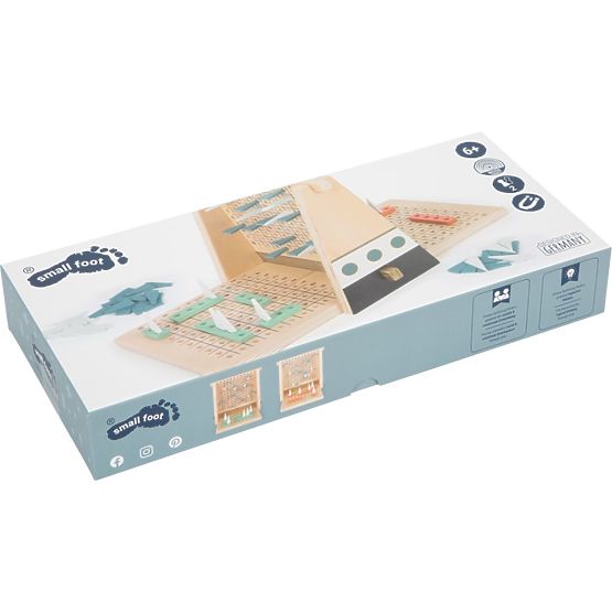 Jeu de bataille navale en bois
