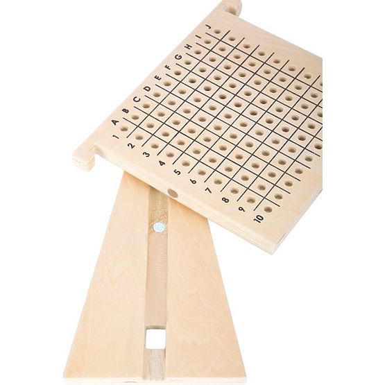 Jeu de bataille navale en bois
