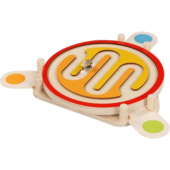 Jeu de compétence labyrinthe avec billes