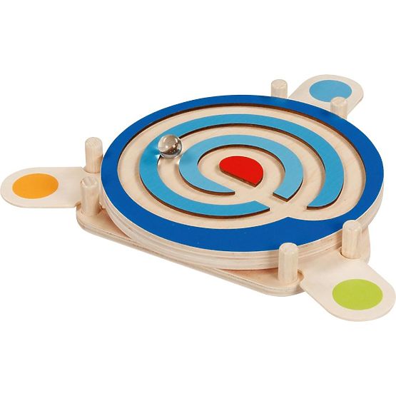 Jeu de compétence labyrinthe avec billes