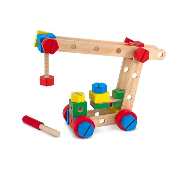 Jeu de construction en bois - 48 pièces