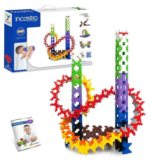 Jeu de construction Incastro, 200 pièces