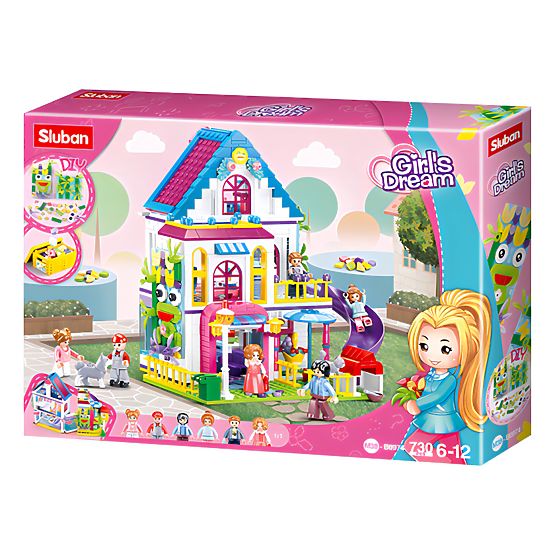 Jeu de construction Sluban Girls Dream M38-B0974 - Villa Amusante