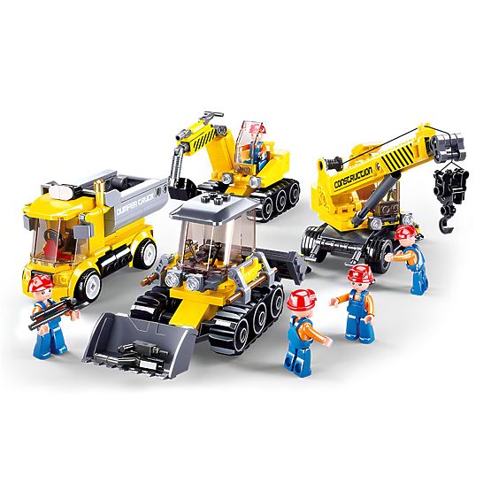 Jeu de construction Sluban Town Bâtisseurs M38-B0810 - Chantier
