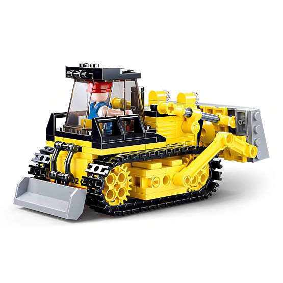 Jeu de construction Sluban Town Constructeurs M38-B0802 - Bulldozer