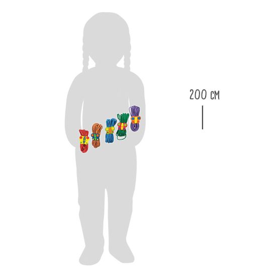 Jeu de gommes Small Foot Jump 5 pièces