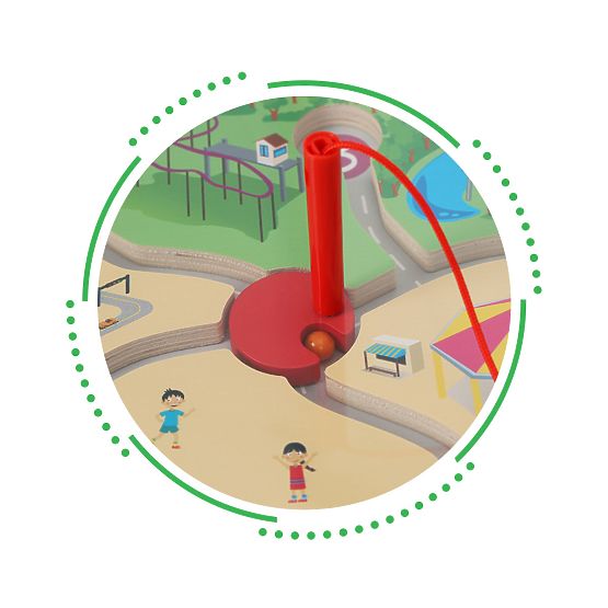 Jeu de labyrinthe magnétique pour enfants ECOTOYS