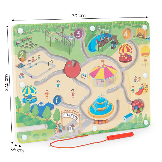 Jeu de labyrinthe magnétique pour enfants ECOTOYS