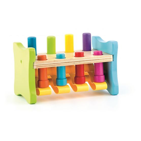 Jeu de marteau avec chevilles rebondissantes