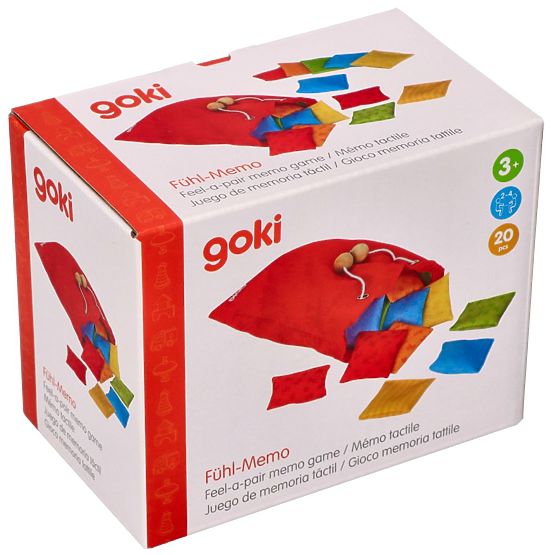 Jeu de mémoire tactile - coussinets tactiles