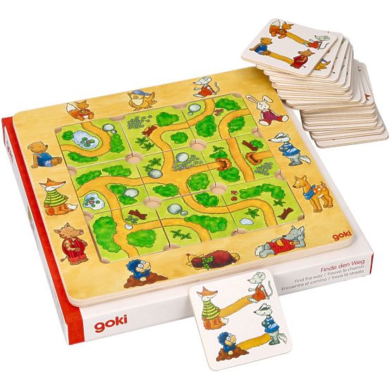 Jeu de société Trouve le chemin
