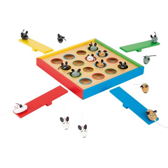 Jeu de souris Small Foot Hat hop