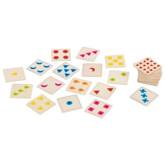 Jeu dynamique formes et couleurs