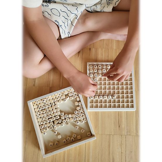 Jeu en bois Small Foot Créer avec des lettres