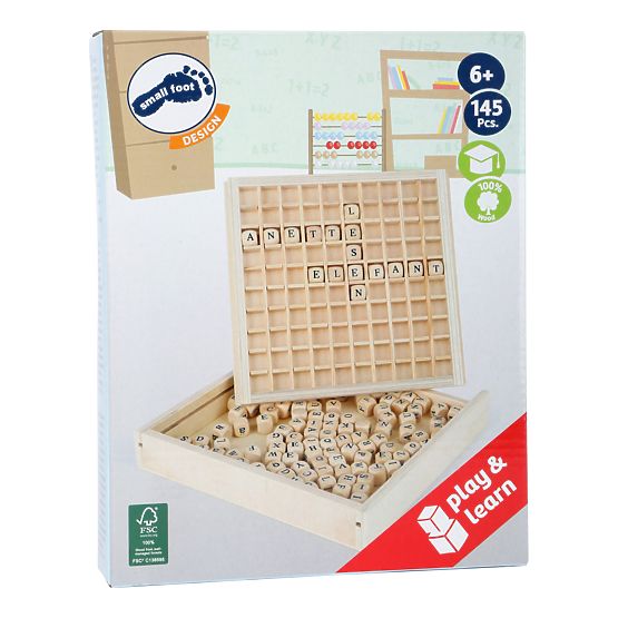 Jeu en bois Small Foot Créer avec des lettres