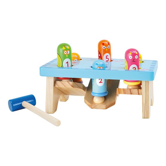 Jeu en bois Small Foot Hammer l'oiseau