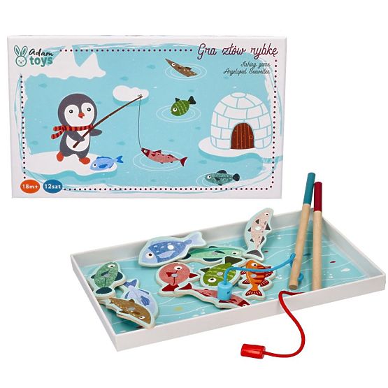 Jeu magnétique Pingouin à la pêche