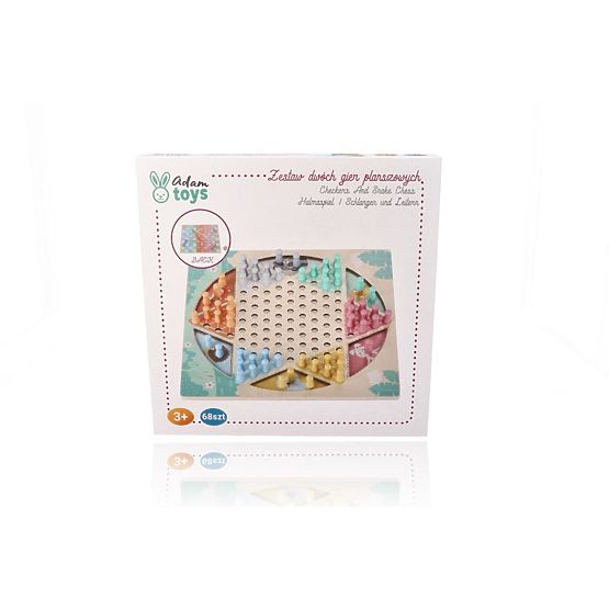 Jeu réversible Halama et Serpents et Échelles